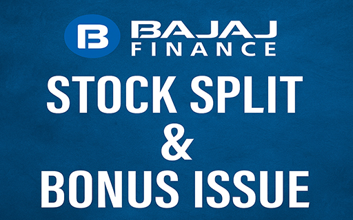 Bajaj Finance stock split and bonus announcement