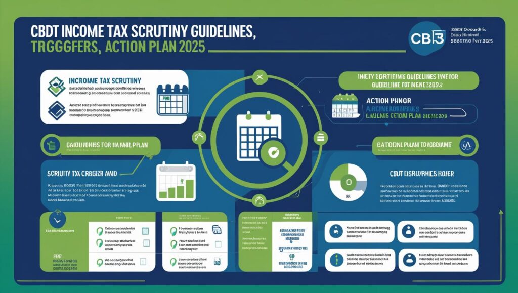 CBDT Income Tax Scrutiny 2025: Guidelines, Triggers & Action Plan