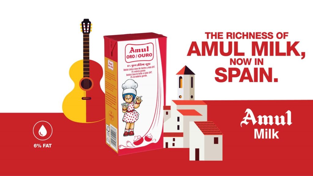 Amul Launches in Spain