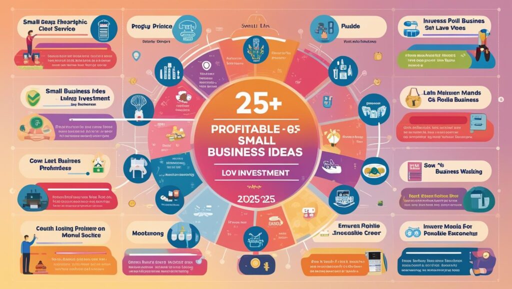 Small Business Ideas Low Investment High Profit 2025